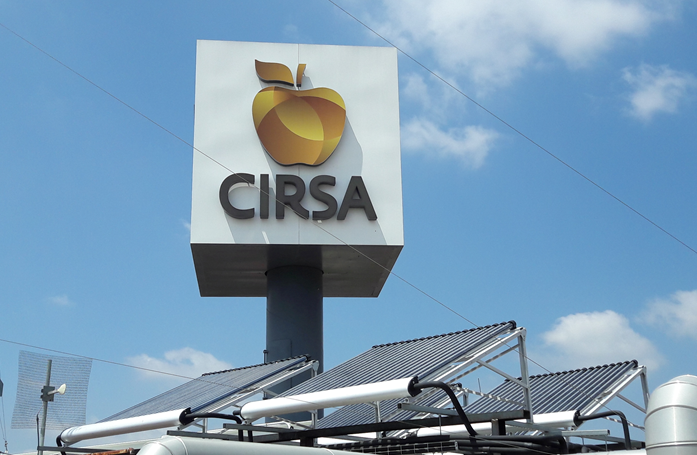 Solar thermal cooling system, CIRSA, Terrassa, Spain